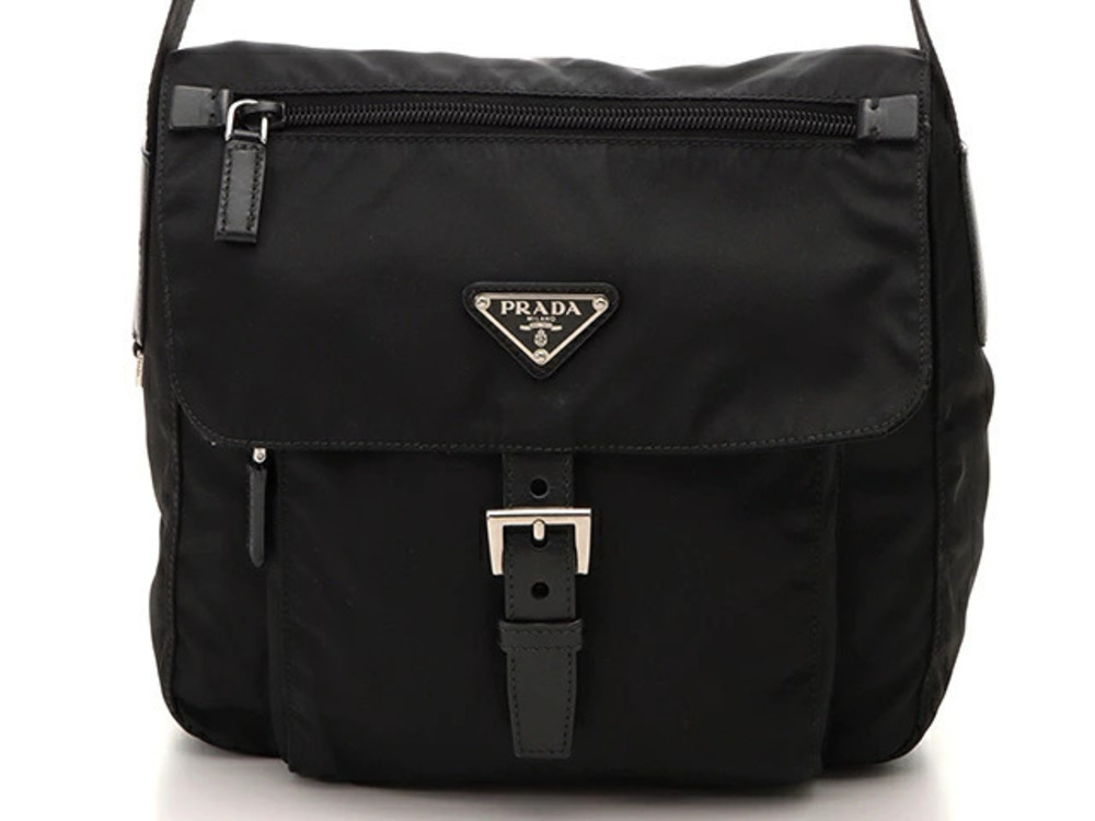 Prada bag Crossbody NERO black calfskin